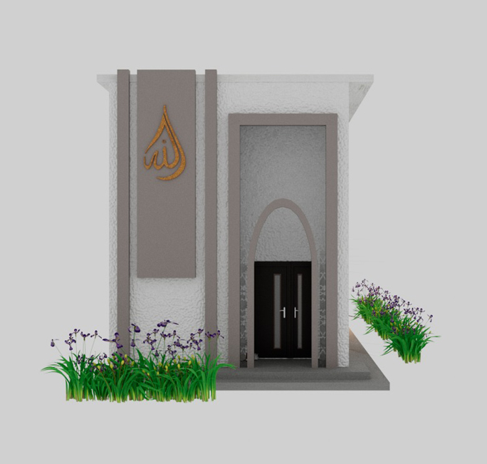 Masjid Front Entrance